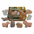 Yellow Door Little Lands, Woodland, Set of 8 Stone Figures YUS1191